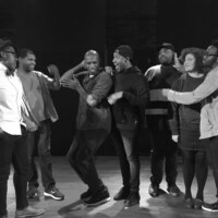 Nnamdi with 3Peat following a show at The iO Theater in Chicago, IL 3Peat