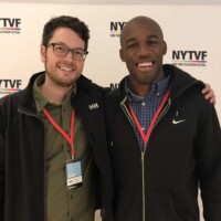Nnamdi with John Shaw (director of Julius) at the NYTVF in 2016 Nnamdi and John Shaw